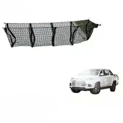 Universal Truck Bed Cargo Net 4-Grid Vertical Storage Organizer with Carabiners for Pickup Trucks Universal Truck Bed Cargo Net 4-Grid Vertical Storage Organizer with Carabiners for Pickup Trucks