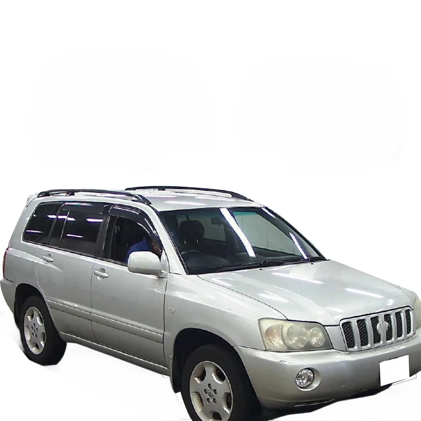 Carbon Fiber Texture Side View Mirror Covers for Highlander and Alphard Previa Models