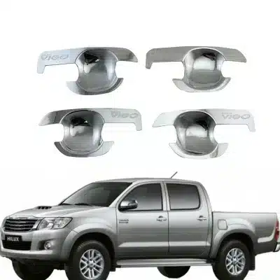 Car Exterior Door Handle Bowl Covers with Carbon Fiber Pattern for Toyota Hilux Vigo 2005-2015 Car Exterior Door Handle Bowl Covers with Carbon Fiber Pattern for Toyota Hilux Vigo 2005-2015