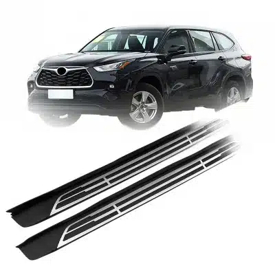 Aluminium Alloy Side Steps Running Boards Pair Set for Toyota Highlander 2022-2025 and Crown Kluger Exterior Accessories Aluminium Alloy Side Steps Running Boards Pair Set for Toyota Highlander 2022-2025 and Crown Kluger Exterior Accessories