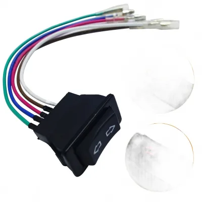 Universal 12V 24V Double Arrow Electric Power Window Switch with LED Backlight for Automotive Universal 12V 24V Double Arrow Electric Power Window Switch with LED Backlight for Automotive