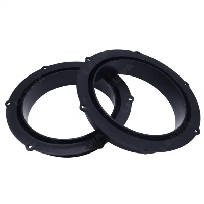 6.5 Inch Car Door Speaker Adapter Rings for Volkswagen Magotan and Skoda Series, Standard Speaker Spacer Mounting Bracket Pair 6.5 Inch Car Door Speaker Adapter Rings for Volkswagen Magotan and Skoda Series, Standard Speaker Spacer Mounting Bracket Pair