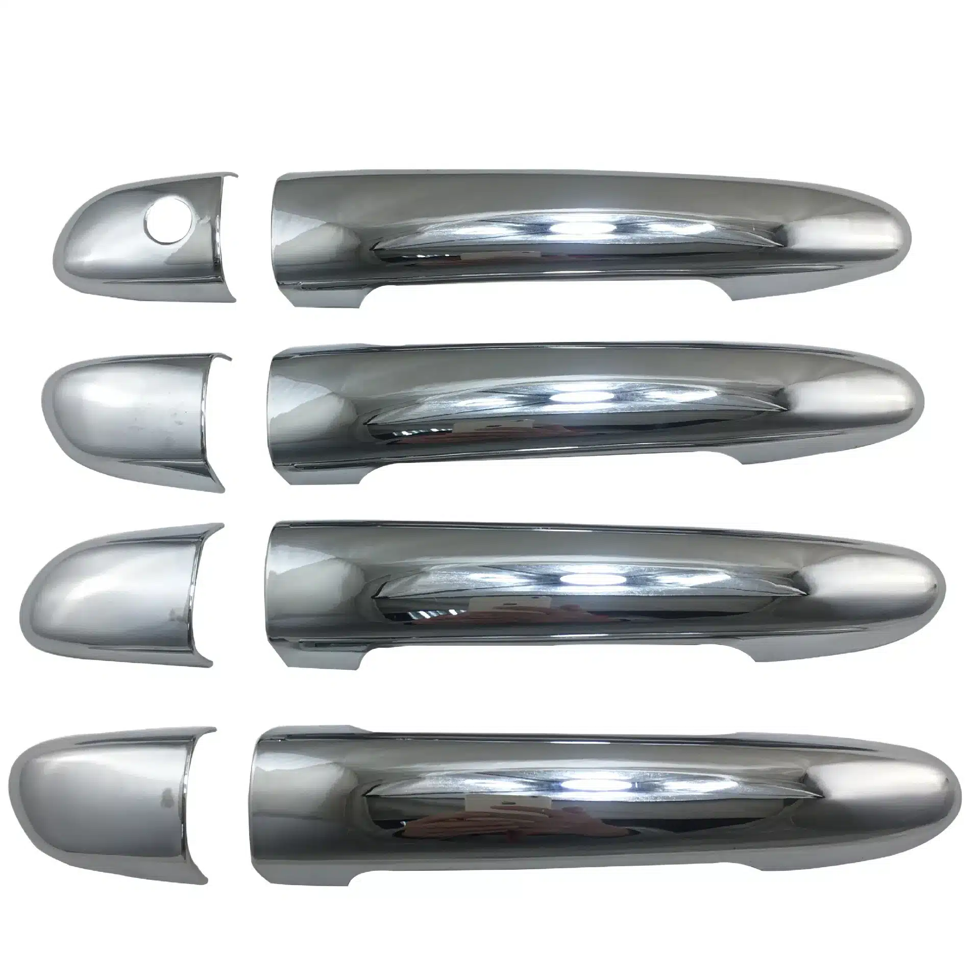 Chrome Exterior Door Handle Covers for Mazda CX-5 and Ruiyi, High-Quality ABS Electroplated Trim, Set of 4