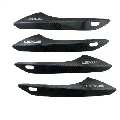 Stainless Steel Door Handle Cover with Carbon Fiber Texture for Lexus RX300 RX450h NX300 NX200 Stainless Steel Door Handle Cover with Carbon Fiber Texture for Lexus RX300 RX450h NX300 NX200