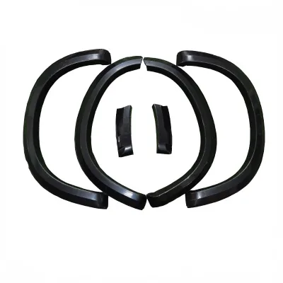 Matte Black Fender Flares for Chevrolet Colorado Narrow Version, Protective Wheel Arch Guard and Anti-Collision Trim, Set of 4 Matte Black Fender Flares for Chevrolet Colorado Narrow Version, Protective Wheel Arch Guard and Anti-Collision Trim, Set of 4