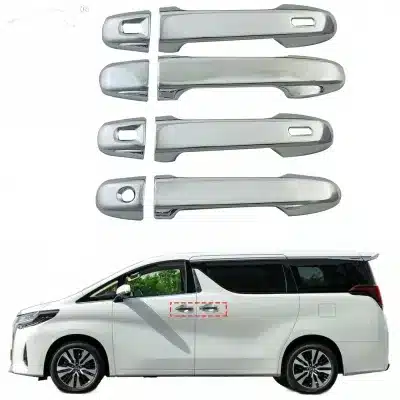 Chrome Exterior Door Handle Cover Trim for Toyota Alphard AH30 2015-2023 30 Series Chrome Exterior Door Handle Cover Trim for Toyota Alphard AH30 2015-2023 30 Series