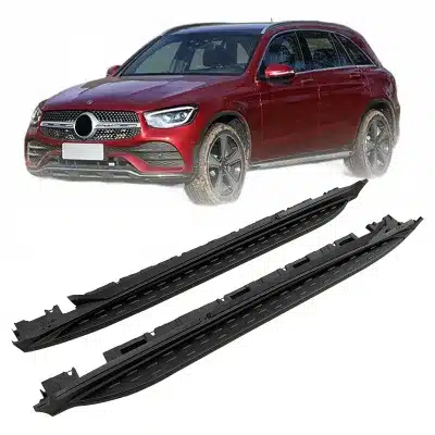 Aluminum Running Boards Side Steps Set, Black Finish Door Nerf Bars Compatible with GLC 2016-2022 Aluminum Running Boards Side Steps Set, Black Finish Door Nerf Bars Compatible with GLC 2016-2022