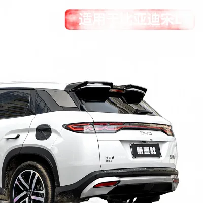 Rear Trunk Spoiler Wing Kit for BYD Song L DM-i Exterior Modification Sport Roof Spoiler Rear Trunk Spoiler Wing Kit for BYD Song L DM-i Exterior Modification Sport Roof Spoiler