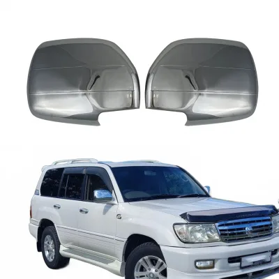 Rear View Door Mirror Cover Caps Set for Lexus LX470 1998-2003 Exterior Rearview Side Mirror Housing Trim Rear View Door Mirror Cover Caps Set for Lexus LX470 1998-2003 Exterior Rearview Side Mirror Housing Trim