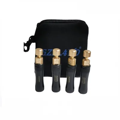 4PCS Universal Tire Deflators Kit, Brass Automatic Pressure Relief Valves for Off-Road Vehicles and Desert Driving 4PCS Universal Tire Deflators Kit, Brass Automatic Pressure Relief Valves for Off-Road Vehicles and Desert Driving