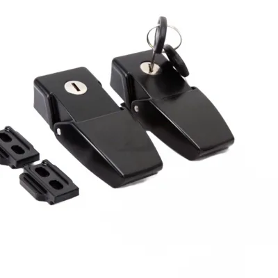 Locking Hood Latch Catch Kit with Keys for 2007-2024 Jeep Wrangler JK JL, Anti-Theft Aluminum Hood Hasp Pair Locking Hood Latch Catch Kit with Keys for 2007-2024 Jeep Wrangler JK JL, Anti-Theft Aluminum Hood Hasp Pair