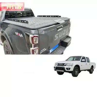 Tri-Fold Hard Tonneau Cover Aluminum Flat Bed Lid for Isuzu D-MAX Nissan Navara Maxus Pickup Trucks Tri-Fold Hard Tonneau Cover Aluminum Flat Bed Lid for Isuzu D-MAX Nissan Navara Maxus Pickup Trucks
