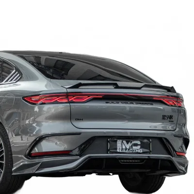 Rear Trunk Spoiler Lip MC Style Sport Wing for BYD Han Glory Champion Edition, Punch-Free Exterior Modification Accessory