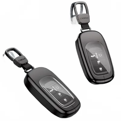 Zinc Alloy Protective Car Key Case Cover Compatible with Honda Accord XRV Odyssey Civic Crider Zinc Alloy Protective Car Key Case Cover Compatible with Honda Accord XRV Odyssey Civic Crider