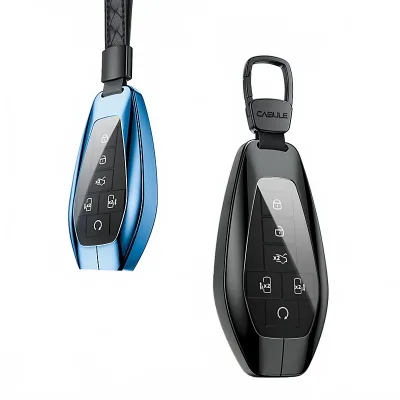 Aluminum Alloy Car Key Fob Cover Protector Case for Denza D9 Z9 2024-2025 Aluminum Alloy Car Key Fob Cover Protector Case for Denza D9 Z9 2024-2025