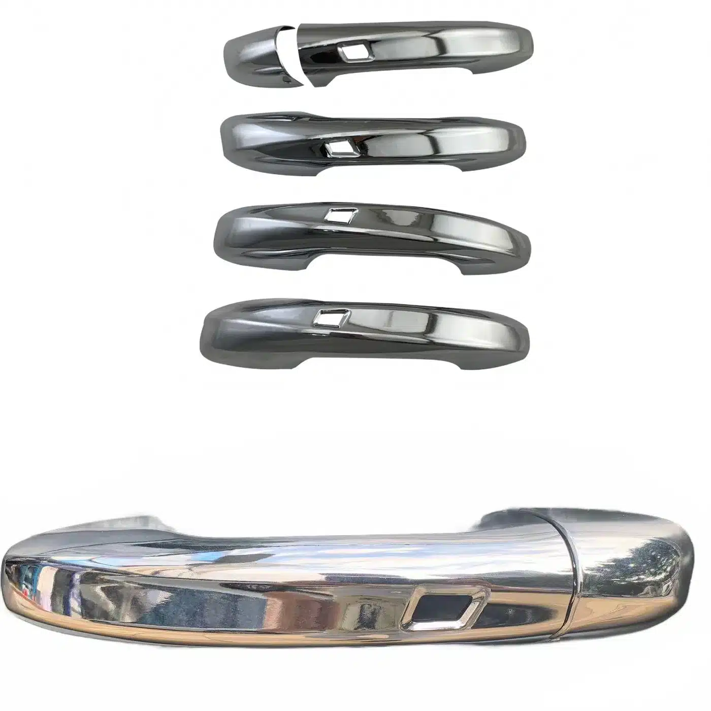 Chrome Exterior Door Handle Cover Trim for Mercedes-Benz GLC CLA GLE GLS GLB E-Class C-Class