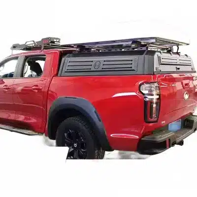 GWM Cannon Ute P-Series Manganese Steel Half-Height Bed Rack Cargo Cap Canopy GWM Cannon Ute P-Series Manganese Steel Half-Height Bed Rack Cargo Cap Canopy
