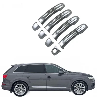 Chrome Exterior Door Handle Cover Trim for Audi Q7 Old Model Models