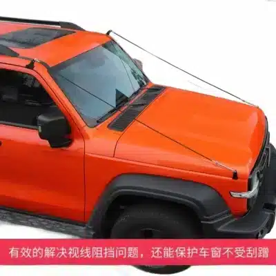 Off-Road Limb Risers Kit Branch Splitter Guard for GWM Wey Tank 300 2019-2025, Black Steel Off-Road Limb Risers Kit Branch Splitter Guard for GWM Wey Tank 300 2019-2025, Black Steel