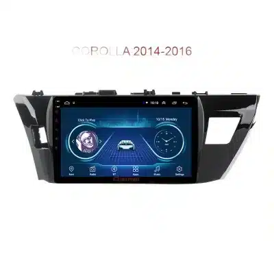 Android Multimedia Navigation System with 9-Inch High Definition Touchscreen for Toyota Corolla Auris Levin