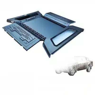 Heavy Duty Manganese Steel Split Truck Bed Canopy with Three-Sided Doors for BYD SHARK Pickup Heavy Duty Manganese Steel Split Truck Bed Canopy with Three-Sided Doors for BYD SHARK Pickup