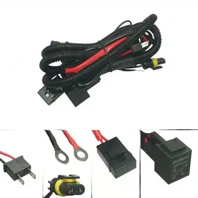 12V 35W 55W H7 HID Xenon Headlight Relay Wiring Harness Single Bulb Power Supply Controller Connector 12V 35W 55W H7 HID Xenon Headlight Relay Wiring Harness Single Bulb Power Supply Controller Connector
