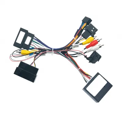 Android Screen Navigation Power Cable Wiring Harness with CANBus Decoder for Ford Escape Focus Edge Explorer Android Screen Navigation Power Cable Wiring Harness with CANBus Decoder for Ford Escape Focus Edge Explorer