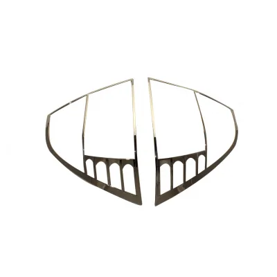 Rear Tail Light Cover Trim ABS Chrome Frame for 2005-2007 Corolla Exterior Accents Rear Tail Light Cover Trim ABS Chrome Frame for 2005-2007 Corolla Exterior Accents