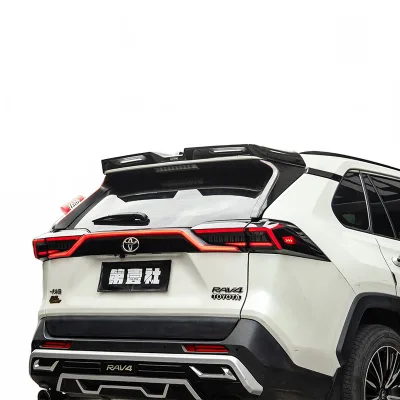 Rear Trunk Spoiler Ducktail Wing MC Style Glossy Finish for Toyota RAV4 and Wildlander 5th Generation 2020-2025 Rear Trunk Spoiler Ducktail Wing MC Style Glossy Finish for Toyota RAV4 and Wildlander 5th Generation 2020-2025