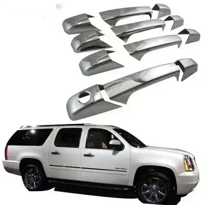 Chrome Exterior Door Handle Covers for 2007-2013 Chevrolet Silverado and GMC Sierra Yukon XL Chrome Exterior Door Handle Covers for 2007-2013 Chevrolet Silverado and GMC Sierra Yukon XL
