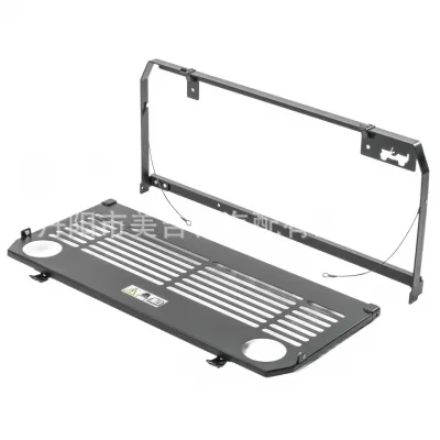 Rear Tailgate Table Foldable Cargo Storage Shelf Board Compatible with 2018-2024 Jeep Wrangler JL JLU 2/4-Door Rear Tailgate Table Foldable Cargo Storage Shelf Board Compatible with 2018-2024 Jeep Wrangler JL JLU 2/4-Door