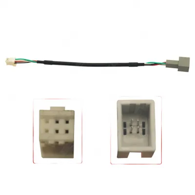 6-Pin Car USB Connector Adapter Cable for Mitsubishi Head Unit Integration