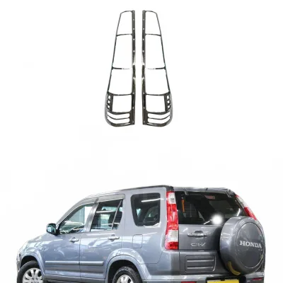 Rear Tail Light Covers Chrome Plated Trim Protection for Honda CR-V 2003-2005 Rear Tail Light Covers Chrome Plated Trim Protection for Honda CR-V 2003-2005