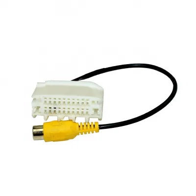 Rear View Camera Video Input Cable Adapter for Jeep Wrangler, Compass, and Grand Cherokee Factory Head Units Rear View Camera Video Input Cable Adapter for Jeep Wrangler, Compass, and Grand Cherokee Factory Head Units