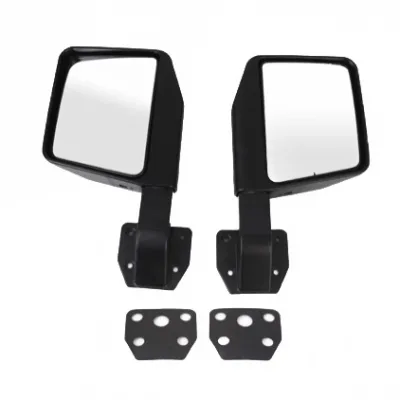 Side View Rearview Mirrors for Jeep Wrangler TJ JK JL JT Gladiator & BAIC 212, Modified Half-Door Side Mirrors, 1 Pair Side View Rearview Mirrors for Jeep Wrangler TJ JK JL JT Gladiator & BAIC 212, Modified Half-Door Side Mirrors, 1 Pair