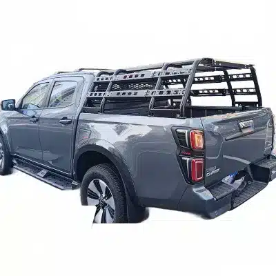 Heavy Duty Steel Roll Bar with Cargo Basket Integrated for Isuzu D-MAX 2021-Present Pickup Upgrades Heavy Duty Steel Roll Bar with Cargo Basket Integrated for Isuzu D-MAX 2021-Present Pickup Upgrades
