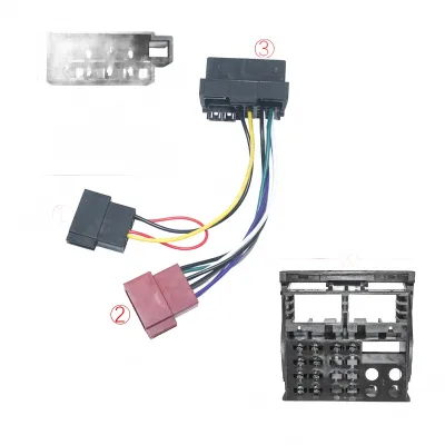 ISO Radio Wiring Harness Adapter for Citroen 2003+ and Peugeot 2004+ Stereo Installation Power Cable ISO Radio Wiring Harness Adapter for Citroen 2003+ and Peugeot 2004+ Stereo Installation Power Cable