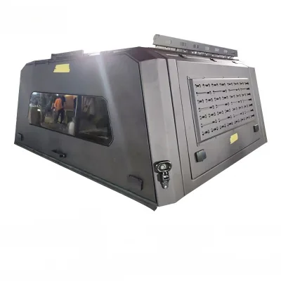 Aluminum Alloy Truck Bed Canopy Assembly with 3-Door Opening and Side Trim Panels for Toyota Land Cruiser LC79 Pickups Aluminum Alloy Truck Bed Canopy Assembly with 3-Door Opening and Side Trim Panels for Toyota Land Cruiser LC79 Pickups