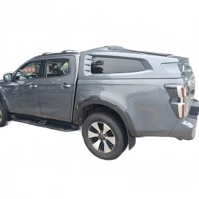 Electrophoretic Stamped Steel Tonneau Cover Sport Inclined Truck Bed Lid Kit for Isuzu D-MAX 2021