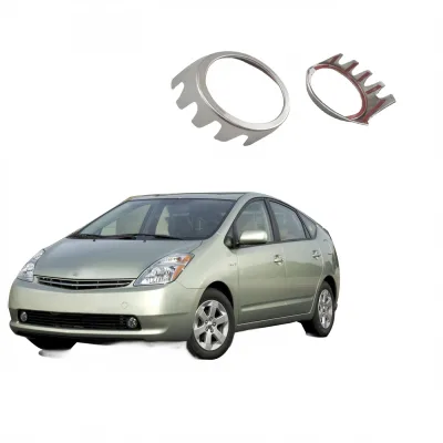 Chrome Fog Light Cover Trim for Toyota Prius 2003-2010 Front Bumper Bezel Accent Chrome Fog Light Cover Trim for Toyota Prius 2003-2010 Front Bumper Bezel Accent