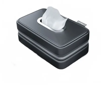 Universal Car Tissue Box PU Leather Sun Visor Napkin Holder with Elastic Straps Interior Hanging Storage Organizer Universal Car Tissue Box PU Leather Sun Visor Napkin Holder with Elastic Straps Interior Hanging Storage Organizer