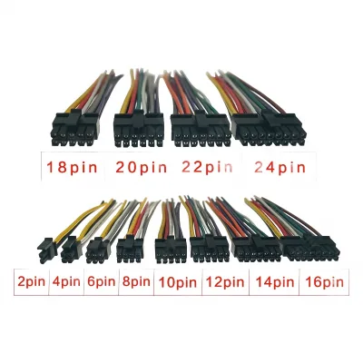 Universal Car Stereo Radio ISO Wiring Harness Connector 4/6/8/10/12/14 Pin Plug Adapter Cable Universal Car Stereo Radio ISO Wiring Harness Connector 4/6/8/10/12/14 Pin Plug Adapter Cable