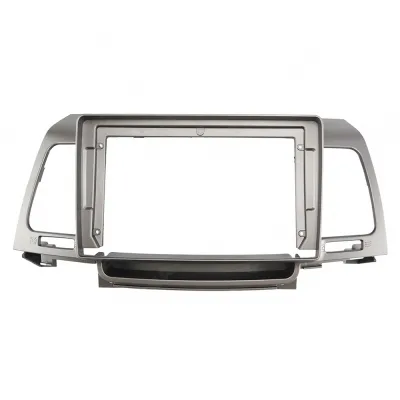 9 Inch Double Din Car Stereo Radio Fascia Panel for Kia Opirus 2007-2008 LHD Dashboard Navigation Frame Bezel Kit