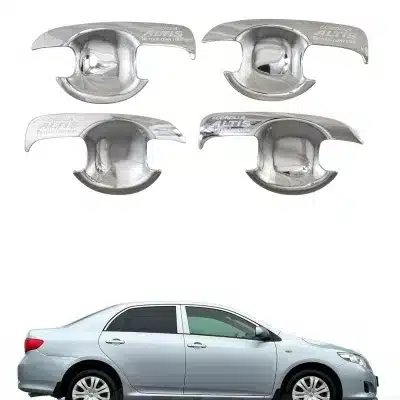 Chrome Door Handle Bowl Cover Trim for Toyota Corolla 2008-2013 Exterior Decoration Set