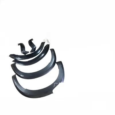 Matte Black Wheel Arch Flares for Isuzu D-MAX 2021+ Off-Road Fender Guards Exterior Trim Set Matte Black Wheel Arch Flares for Isuzu D-MAX 2021+ Off-Road Fender Guards Exterior Trim Set