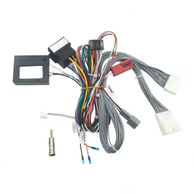 Android Stereo Radio Wire Harness with CANbus Decoder for Renault Megane 2 2004-2007 Power Cable Adapter Android Stereo Radio Wire Harness with CANbus Decoder for Renault Megane 2 2004-2007 Power Cable Adapter