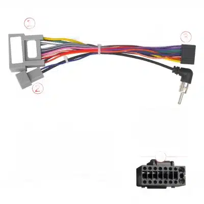 16-Pin Android Head Unit Wiring Harness Power Cable Adapter for Honda Fit City Greiz 16-Pin Android Head Unit Wiring Harness Power Cable Adapter for Honda Fit City Greiz