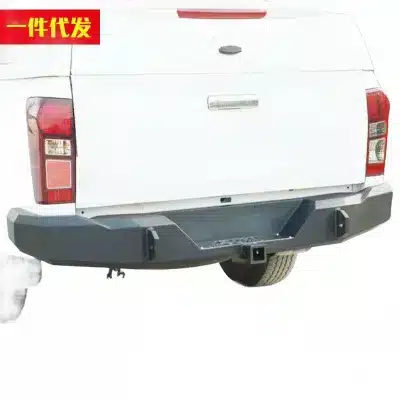 Heavy Duty Steel Rear Bumper with Towing Hitch Receiver for Isuzu D-MAX 2016-2020 Heavy Duty Steel Rear Bumper with Towing Hitch Receiver for Isuzu D-MAX 2016-2020