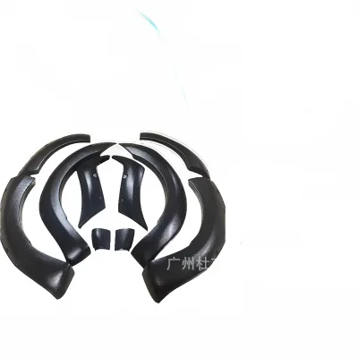 Matte Black Fender Flares Wheel Arch Extension Protectors for Ford Everest 2015-2018 Off-Road Body Protection Matte Black Fender Flares Wheel Arch Extension Protectors for Ford Everest 2015-2018 Off-Road Body Protection