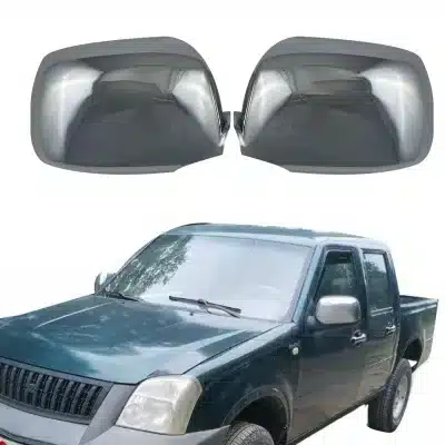 Chrome Exterior Rearview Mirror Cover Caps for Isuzu D-MAX 2003-2011 Left and Right Sides Chrome Exterior Rearview Mirror Cover Caps for Isuzu D-MAX 2003-2011 Left and Right Sides